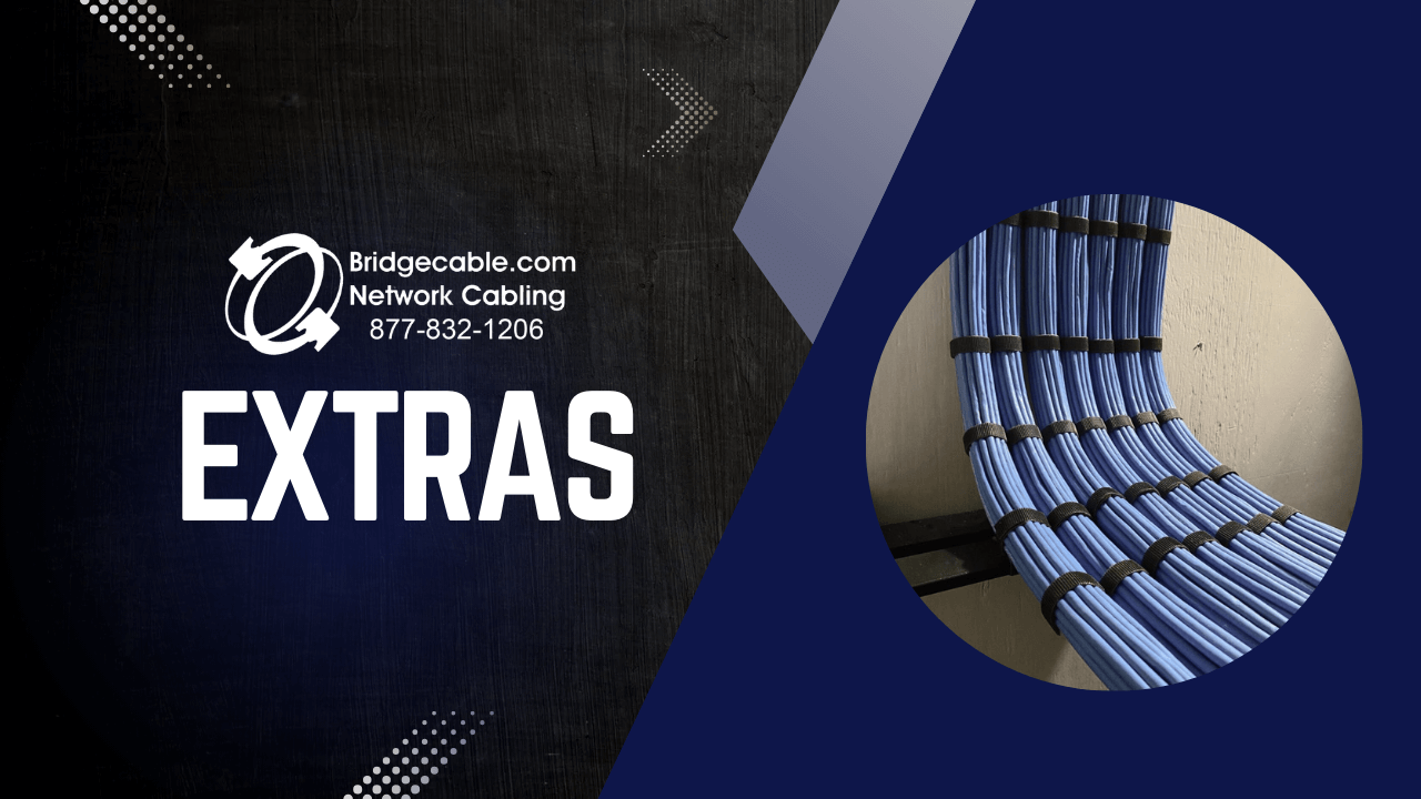 Network Cabling Installation 134 Bridge Cable Extras YouTube Thumbnail