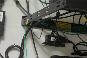 Network Cabling Rack Installation