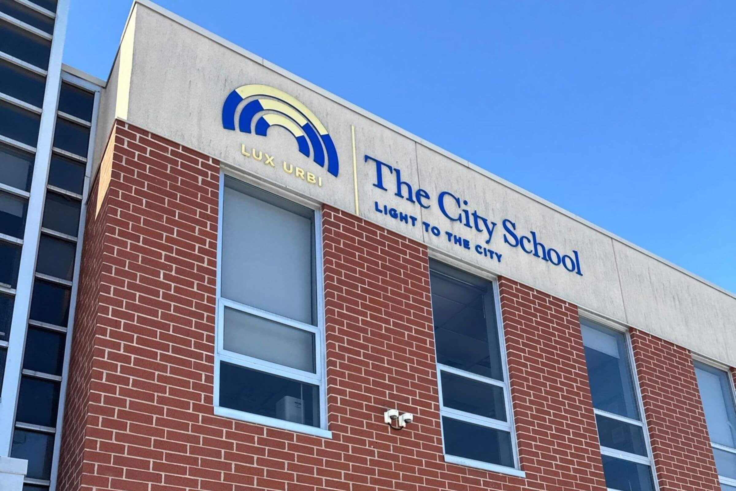 Education 445 The City School Logo.