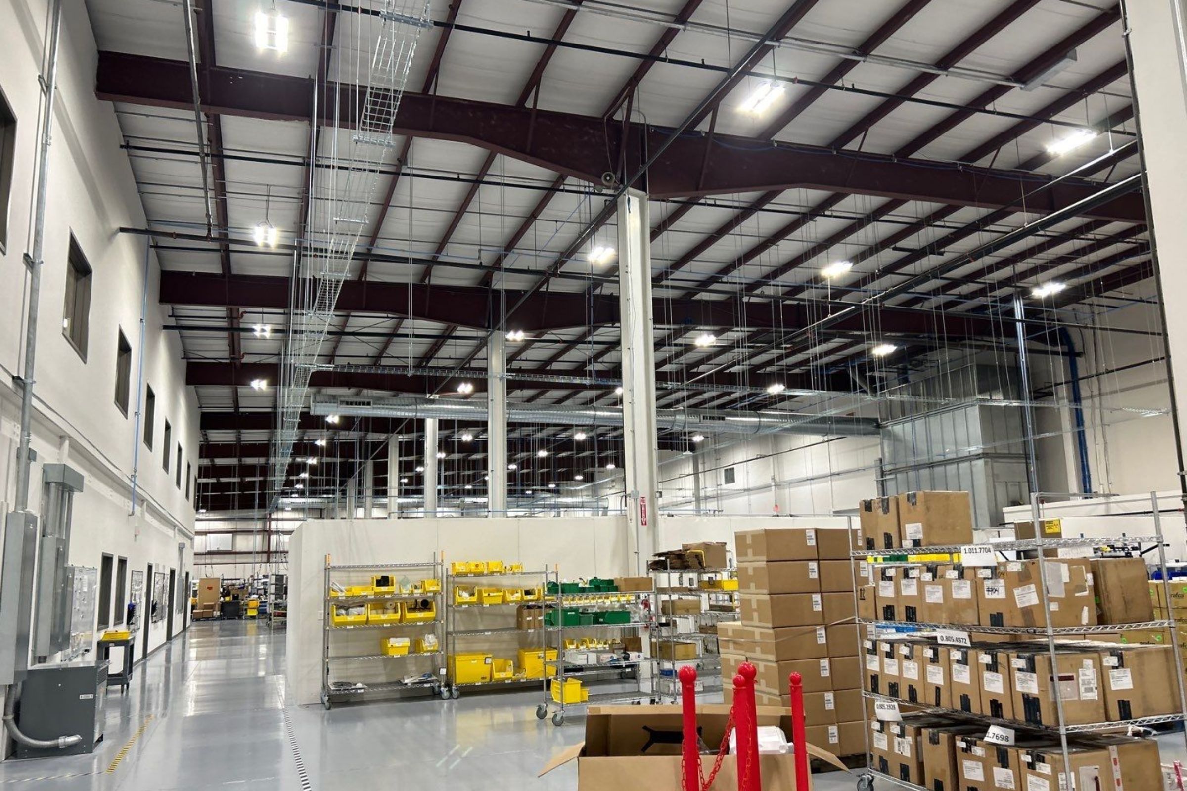 Manufacturing Facilities 268 A manufacturing facility in a warehouse