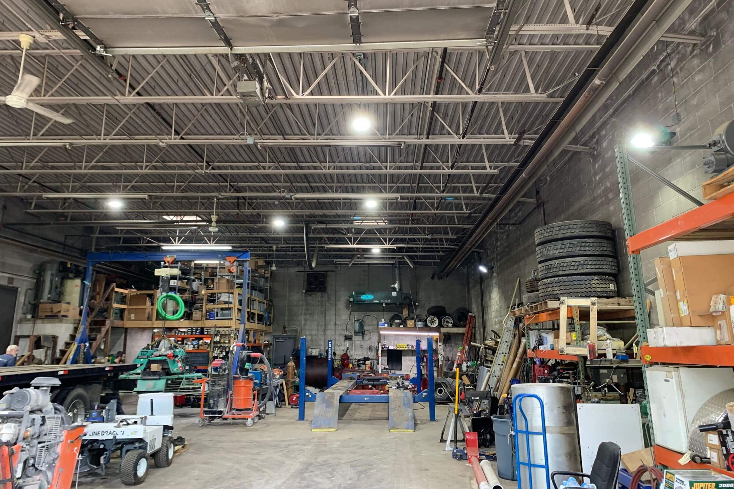 Transportation 257 An automotive vehicle warehouse