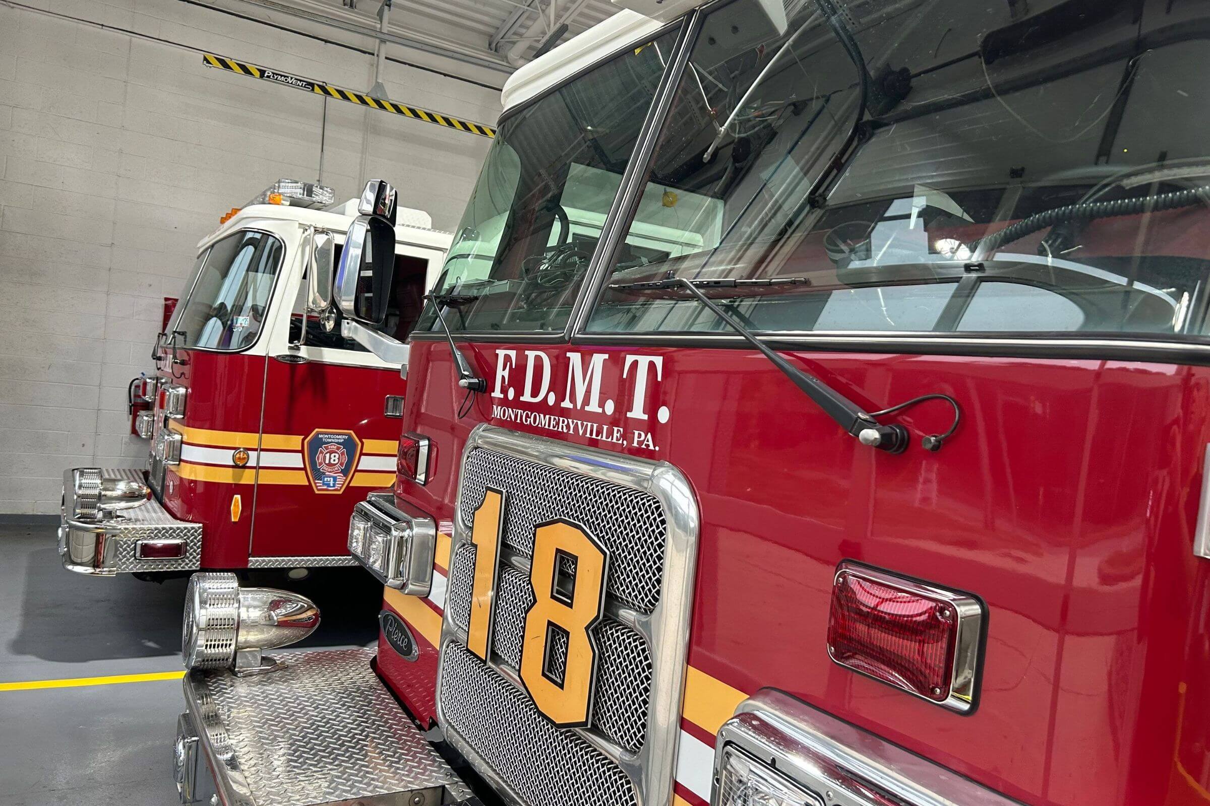 Government 261 Montgomeryville fire trucks