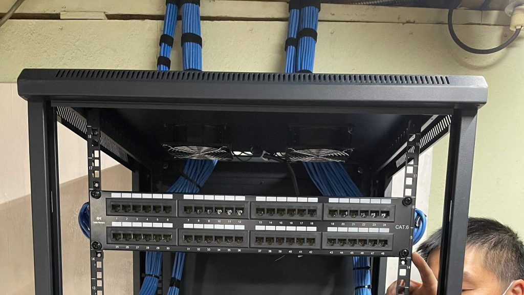 Structured cabling installation