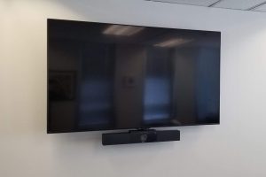 Mounted TV
