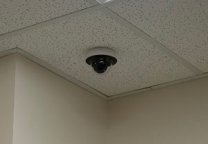security camera installation