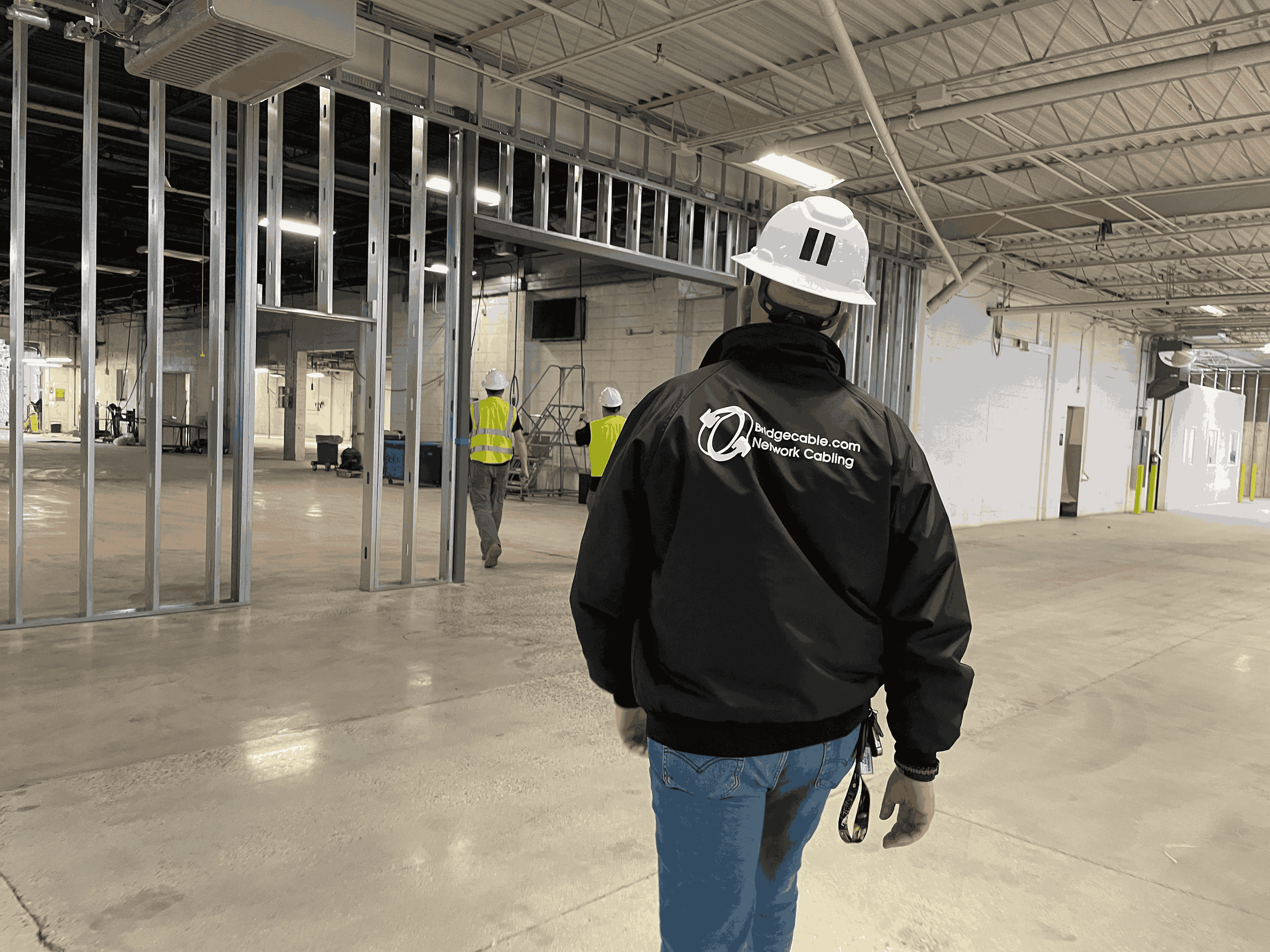 Home 173 distribution center structured cabling