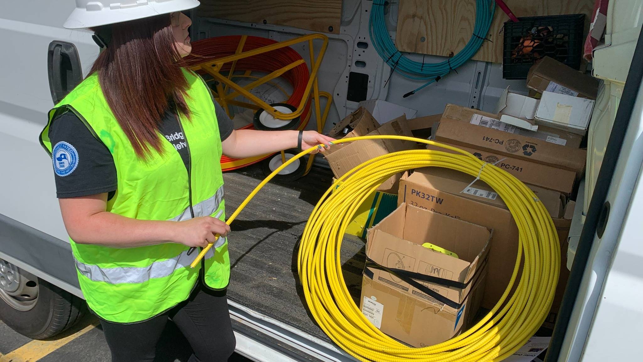 Home 173 single mode bridge cable technician